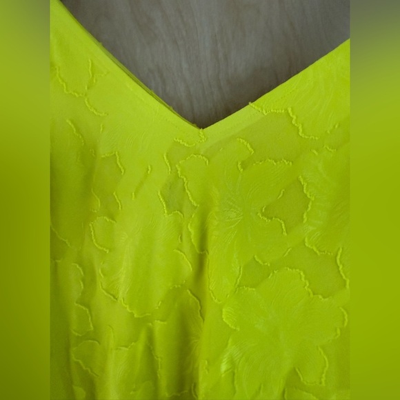 DKNY Clipped Jacquard Floral Dress - Picture 13 of 13